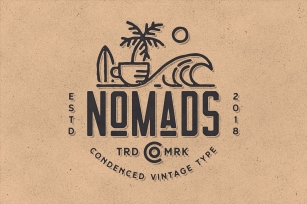 Nomads -The Farmer Original Typeface Font Download