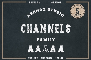 Channels Family Vintage Font Download