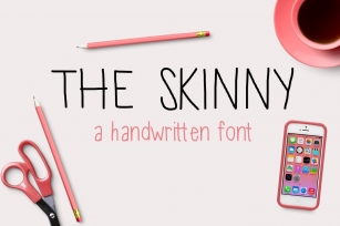 (33% OFF!) The Skinny Font Download
