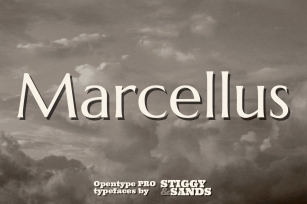 Marcellus Pro Font Download