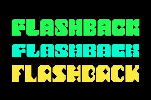 Flashback Font Download