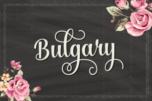 Bulgary (25% Off) Font Download