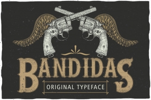 Bandidas Label Font Download