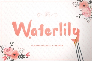 Waterlily Typeface Font Download