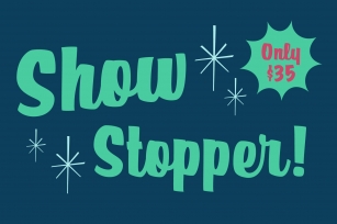Show Stopper Font Download