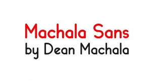 Machala Sans Font Download