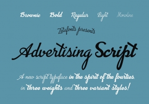 Advertising Script Font Download