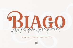 Biago + BONUS Font Download