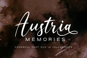 Austria Memories Duo Font Download