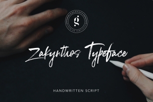 Zakynthos Signature Font Download