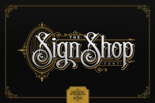 The Sign Shop Font Download