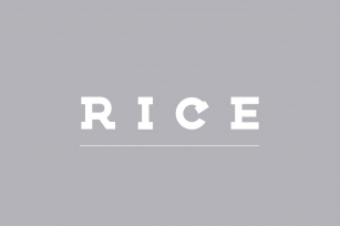 Rice Font Download