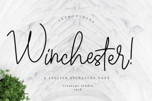 Winchester Signature Script Font Download