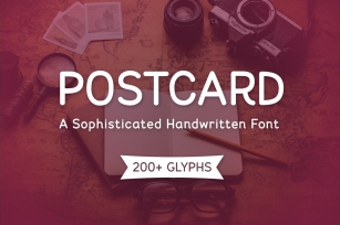 Postcard — Handwritten Font Download