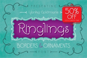 Ringlings Borders  Ornaments Font Download