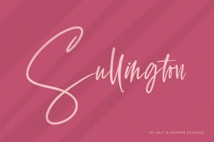 Sullington Script Font Download