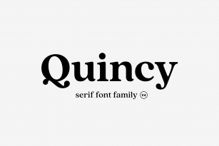 Quincy CF: vintage serif font family Font Download