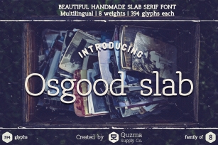 Osgood Slab Font Download