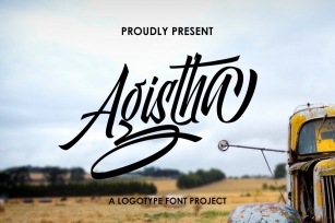 Agistha Logotype Font Download