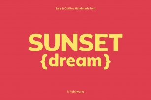 Sunset Dream Font Download