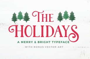 The Holidays Font Download