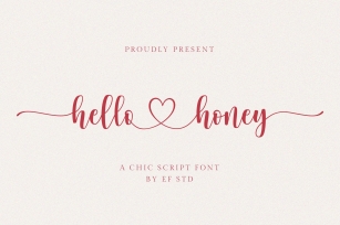 hello honey Font Download