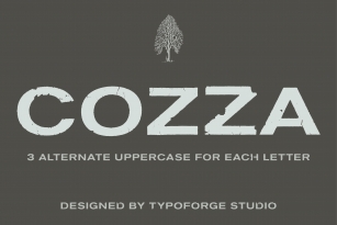 Cozza Letraset – now 9$ Font Download