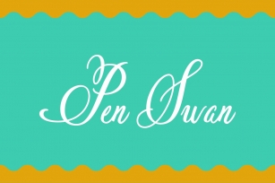 Pen Swan Font Download