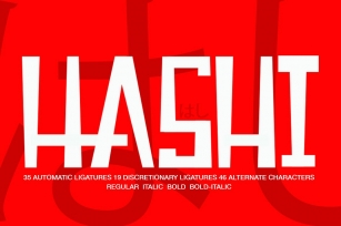 Hashi Font Download