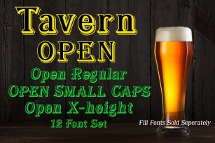 Tavern Open Font Download