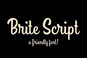 Brite Script Font Download