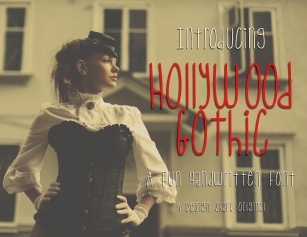Hollywood Gothic Font Download