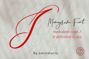 MONOGRAM J Font Download