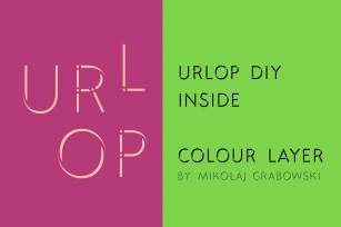 URLOP DIY Inside Font Download