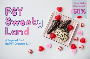 FSY Sweety Land Layer Font Download