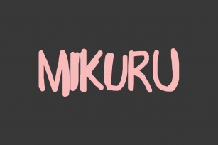 Mikuru Font Download