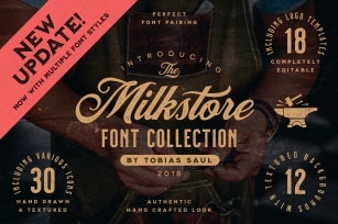 Milkstore Collection Font Download