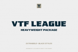 VTF League – Heavyweights Font Download