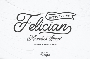 Felician Monoline Script Font Download