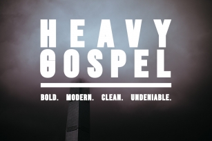 HEAVY GOSPEL Font Download