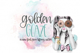Golden Glaze Font Download