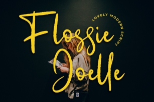 Flossie Joelle Modern Script Font Download