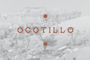 OCOTILLO TYPEFACE Font Download