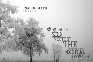 Enagol Math Rounded -4 fonts- Font Download