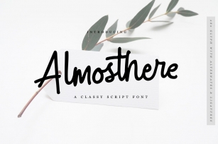 Almosthere Classy Script Font Download
