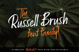 Russell Brush Script Font Download