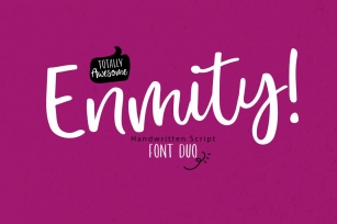 enmity Font Download