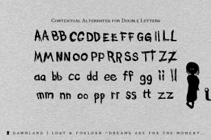 Lost  Forlorn – Bold Font Download