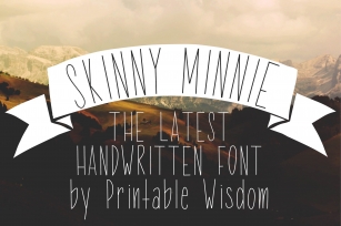 Skinny Minnie Font Download