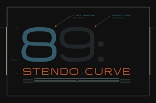Stendo Sans Curve Font Download